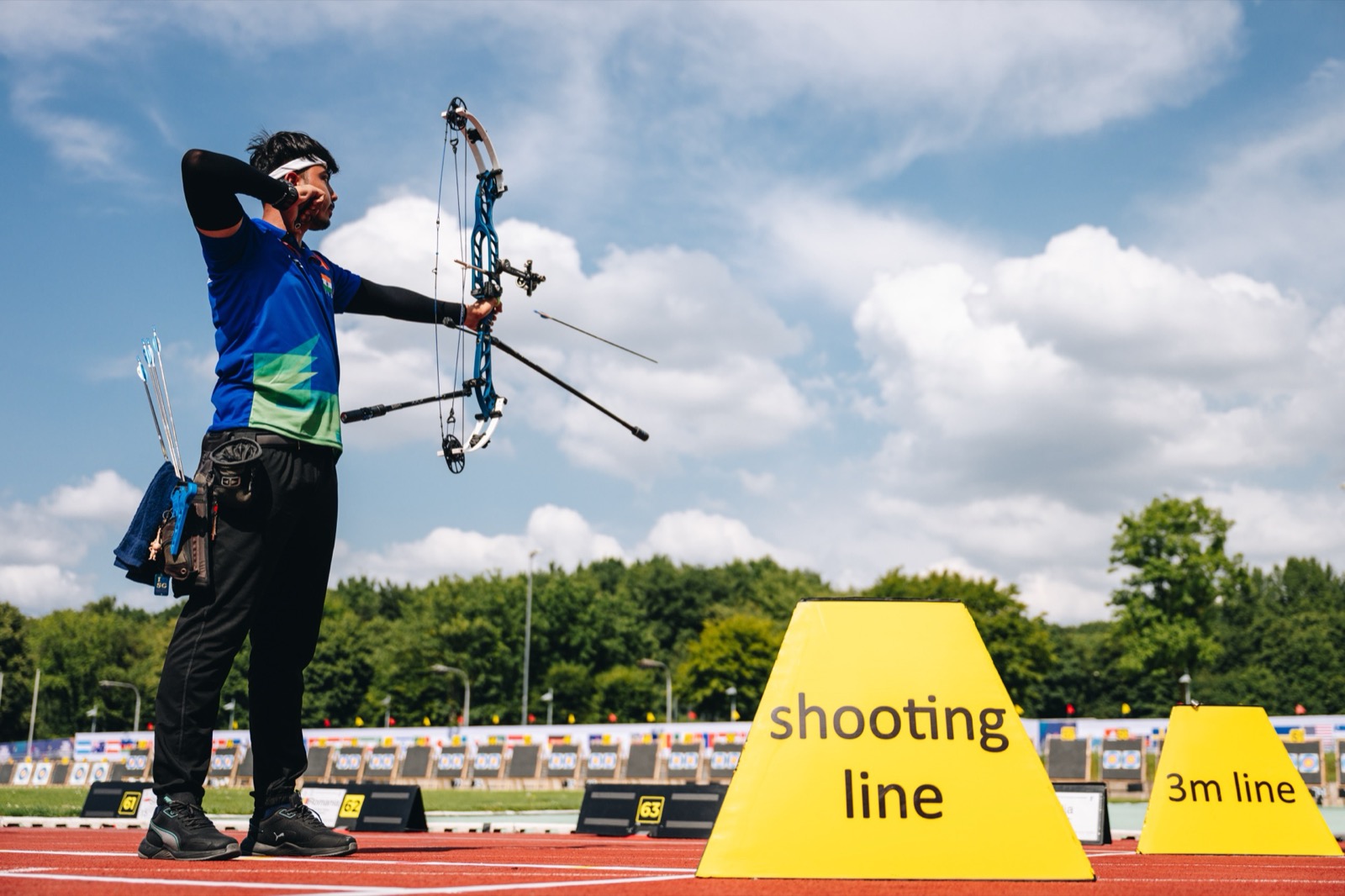 Sport-Fotografie: Bogenschießen - FISU World University Games 2025 - Essen