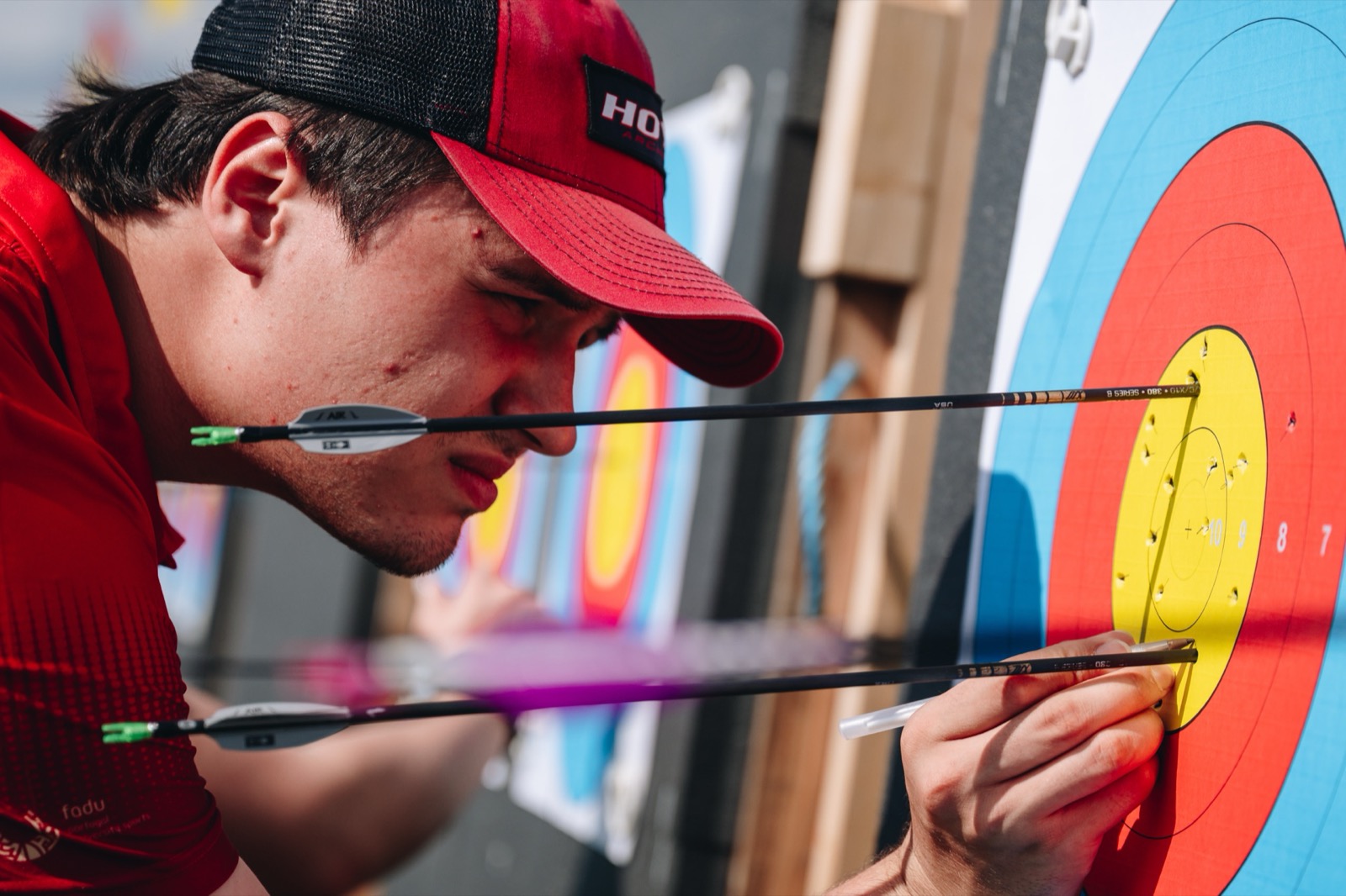 Sport-Fotografie: Bogenschießen - FISU World University Games 2025 - Essen