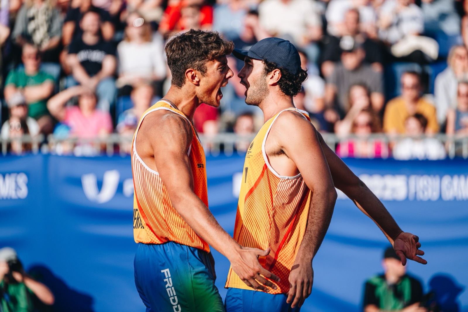 Sport-Fotografie: Beachvolleyball - FISU World University Games 2025 - Duisburg
