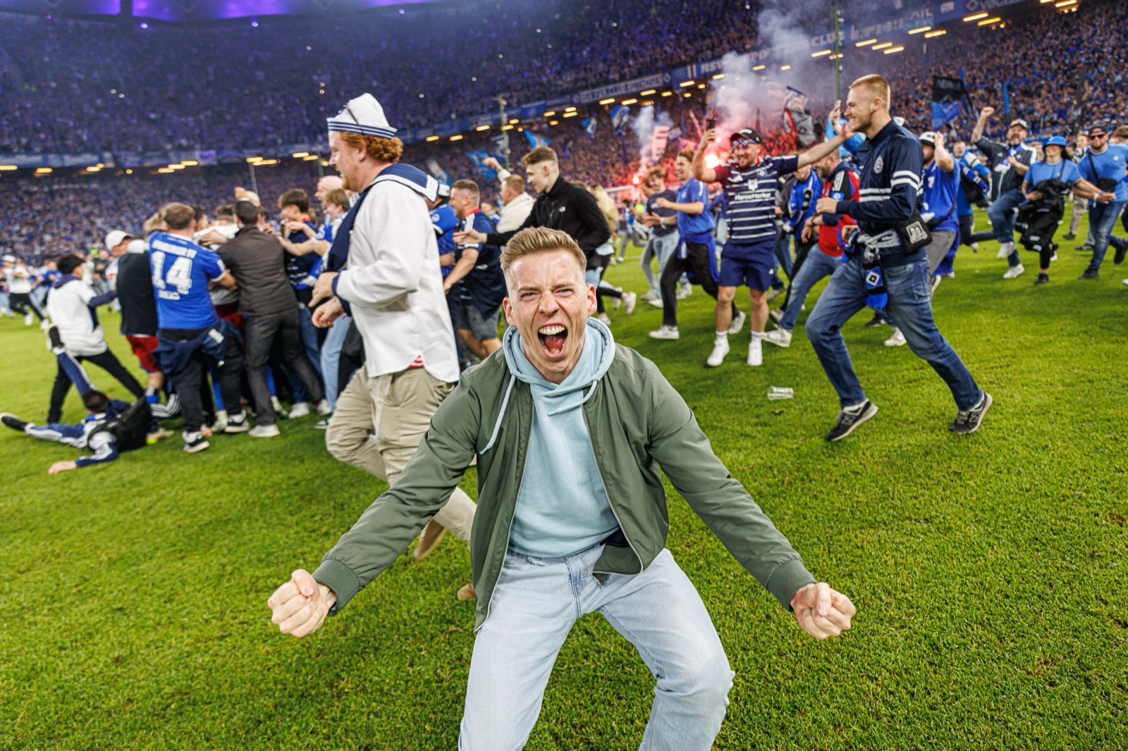 Sport-Fotografie: Fußball - Hamburger SV - SSV Ulm