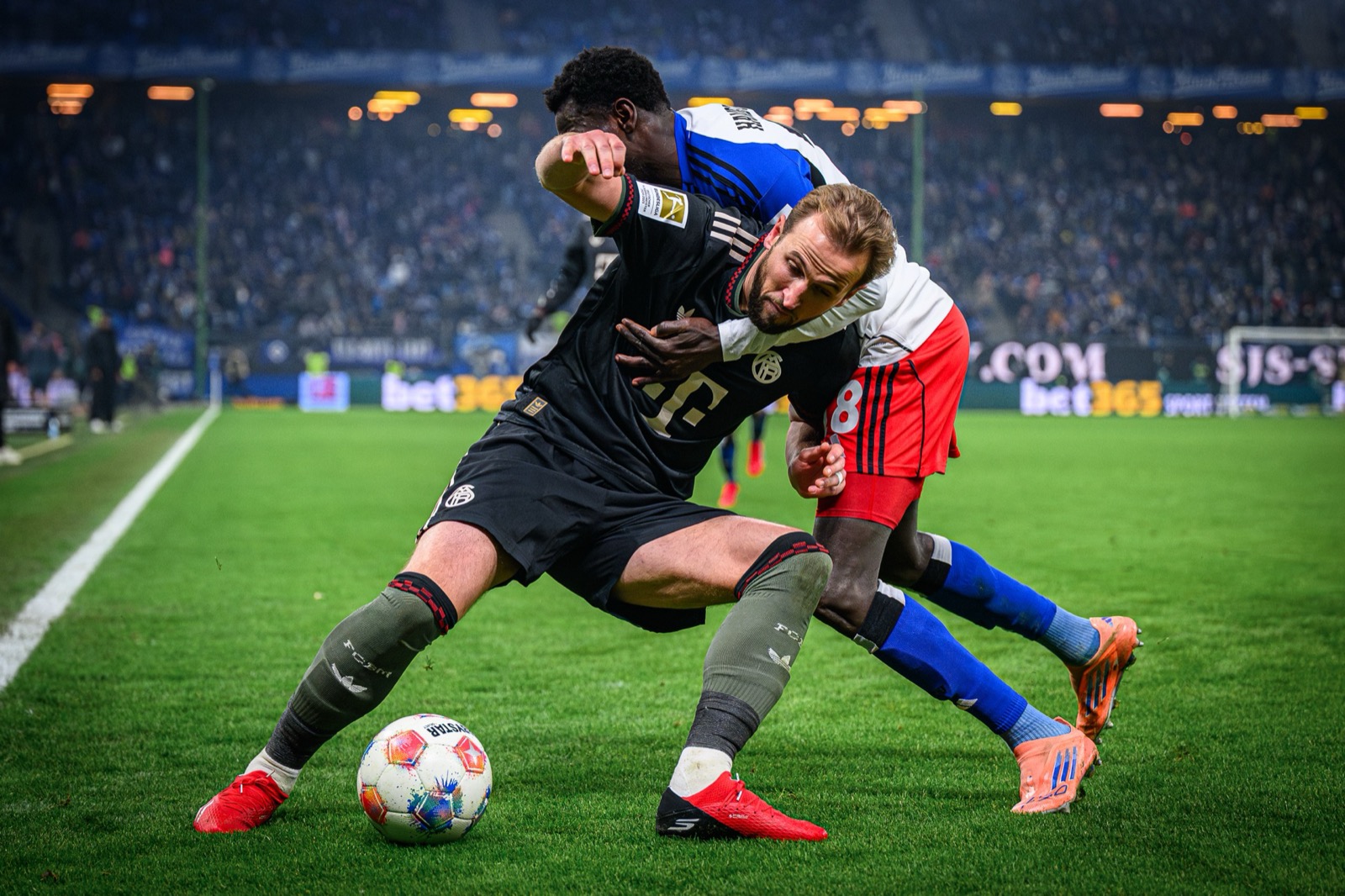 Sport-Fotografie: Fußball - Hamburger SV - FC Bayern München