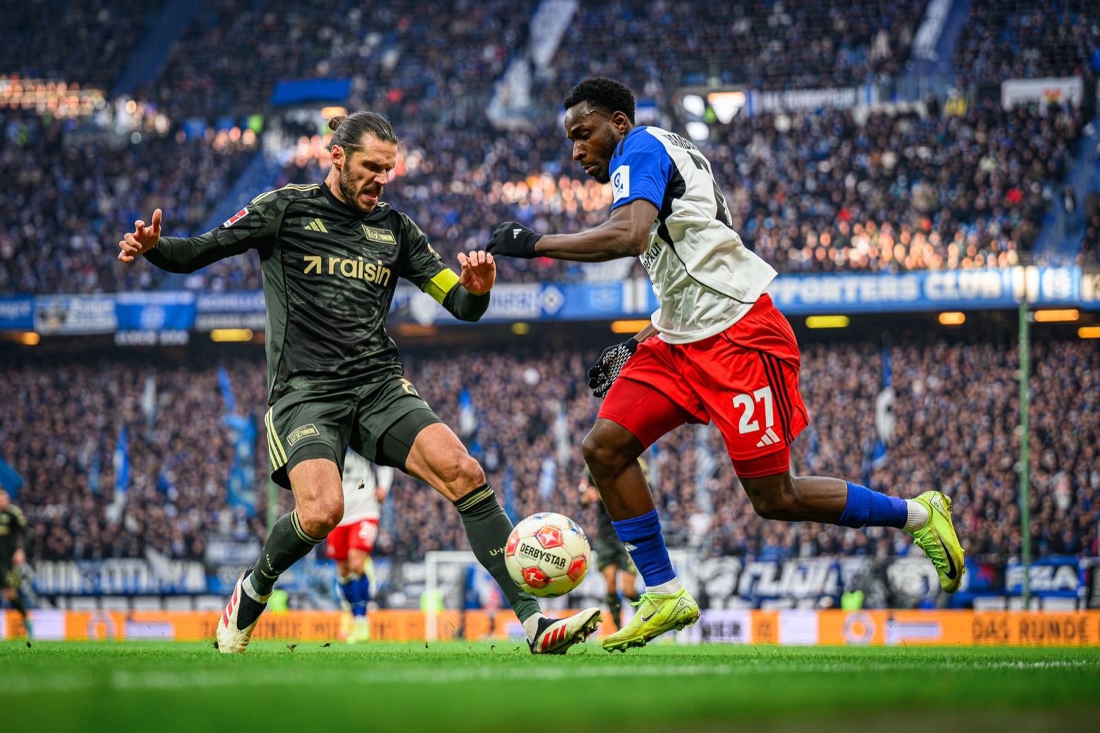 Sport-Fotografie: Fußball - Hamburger SV - 1. FC Union Berlin