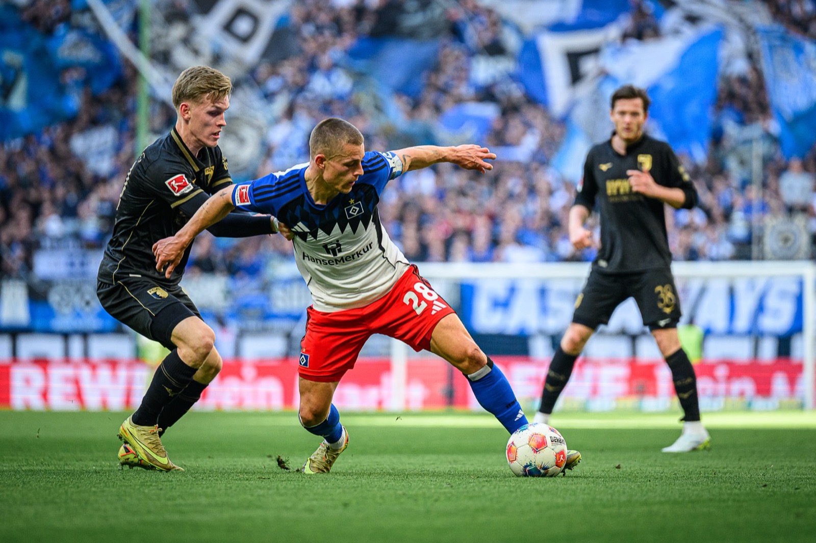 Sport-Fotografie: Fußball - Hamburger SV - FC Augsburg
