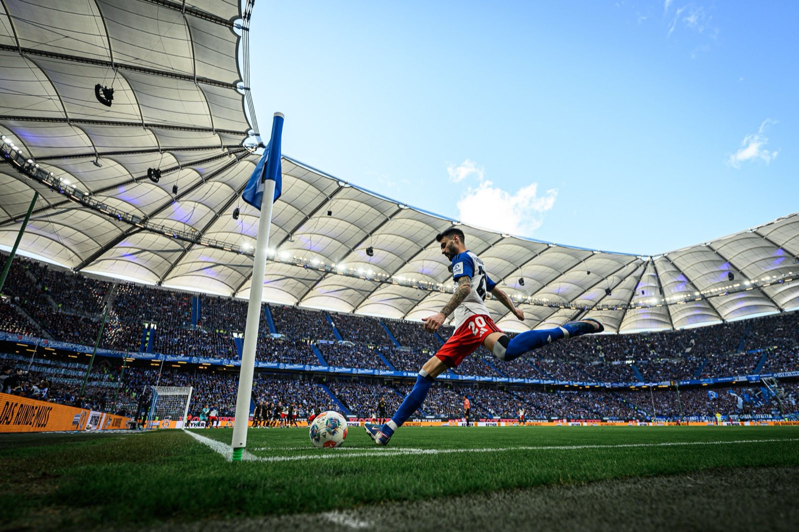 Sport-Fotografie: Fußball - Hamburger SV - FC Augsburg