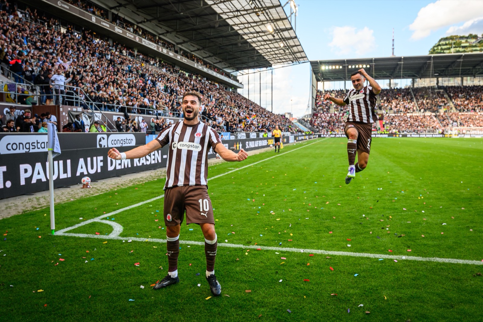 Sport-Fotografie: Fußball - FC St. Pauli - FC Augsburg