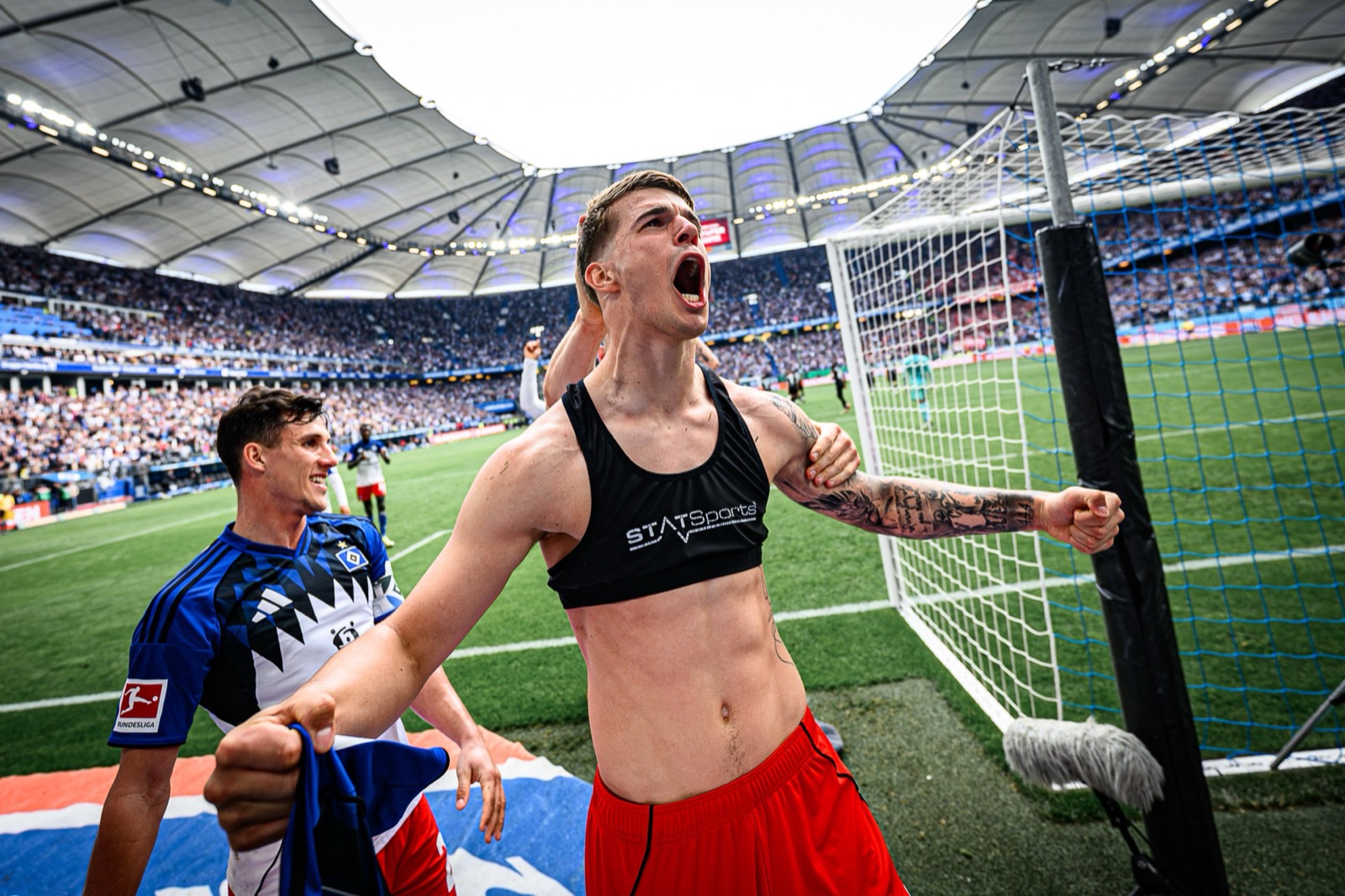 Sport-Fotografie: Fußball - Hamburger SV - SC Freiburg