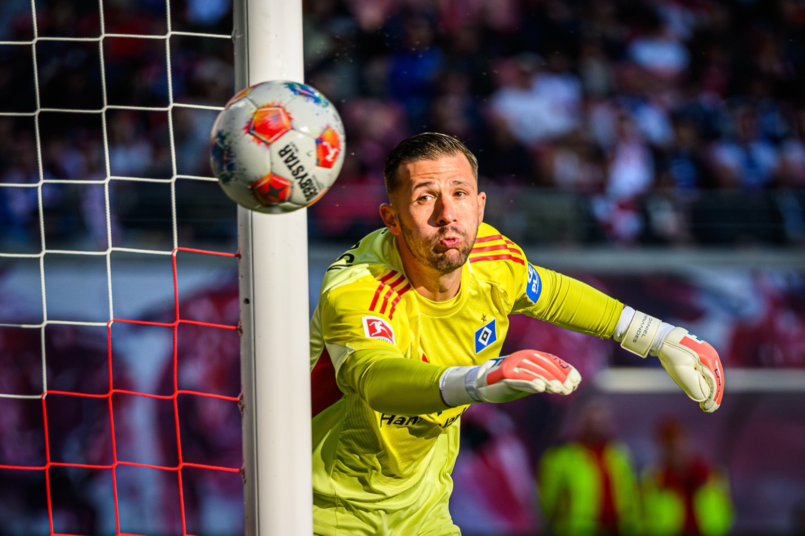 Sport-Fotografie: Fußball - RB Leipzig - Hamburger SV