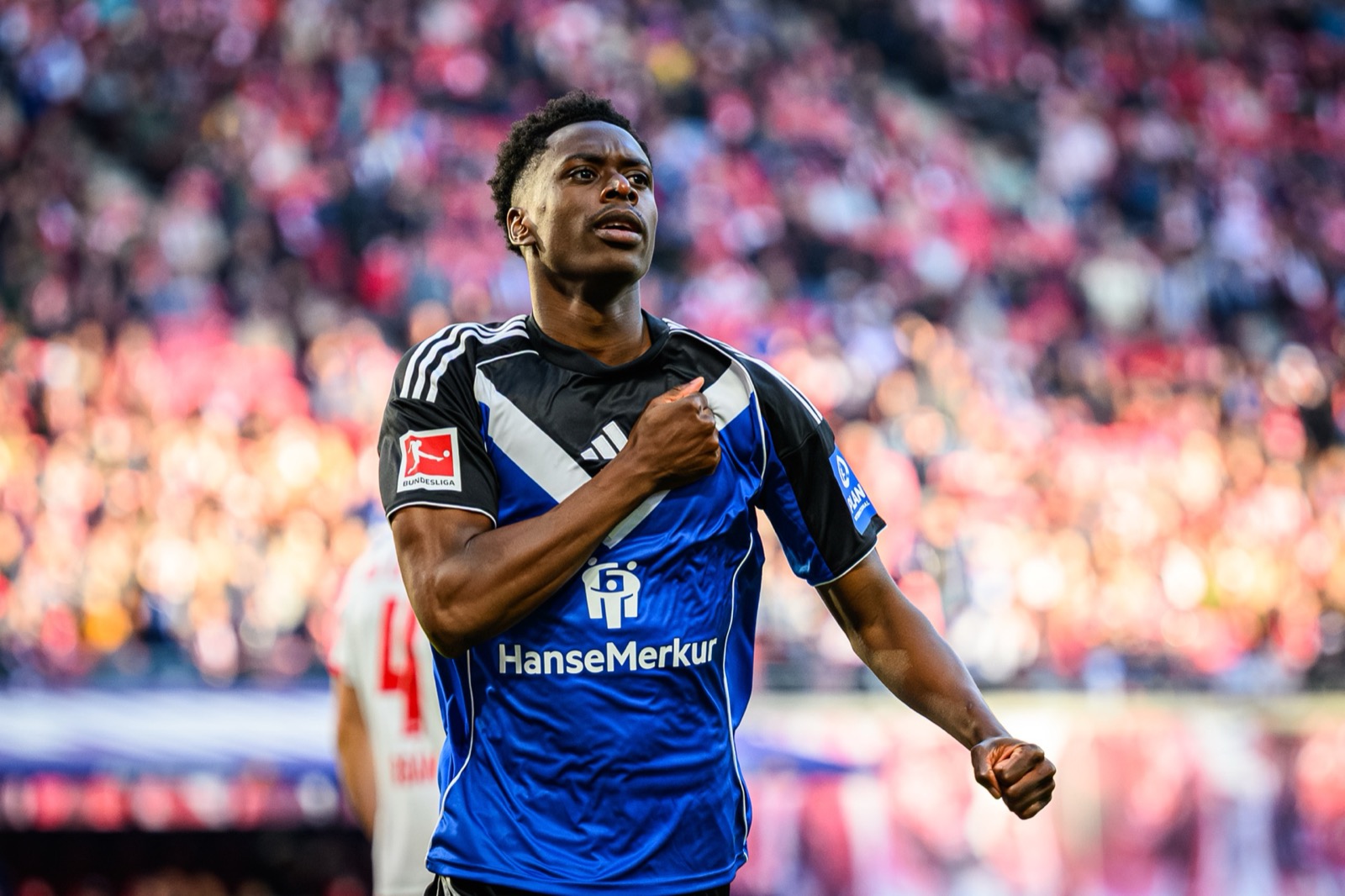 Sport-Fotografie: Fußball - RB Leipzig - Hamburger SV
