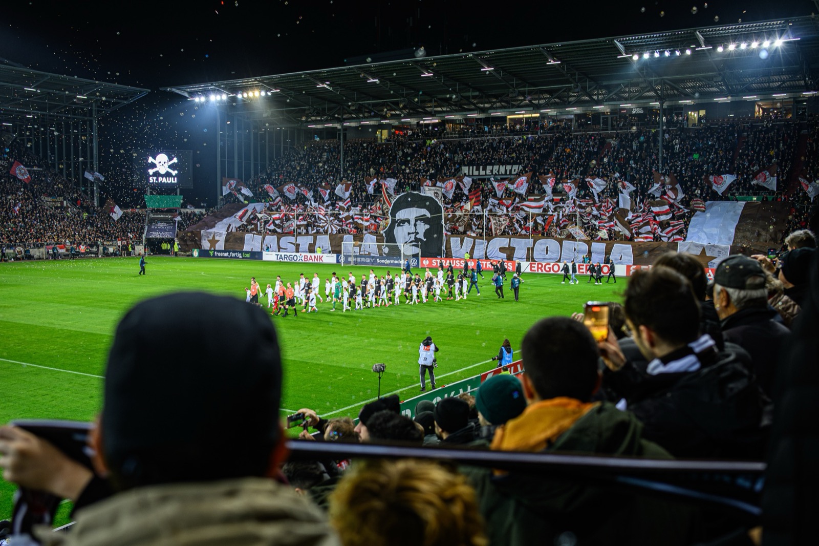 Sport-Fotografie: Fußball - FC St. Pauli - TSG 1899 Hoffenheim